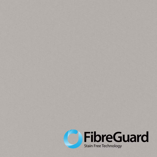 Warm greige plain-woven Granada 23 Fossil fabric with subtle matte texture