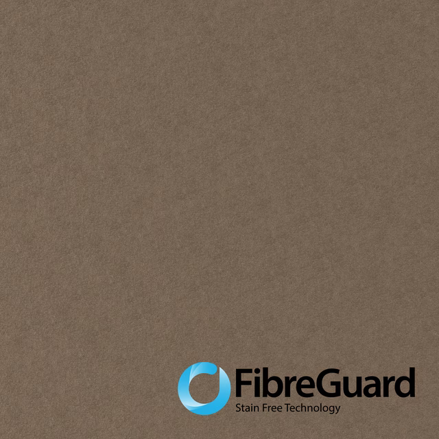 Warm hazel-brown plain fabric with softly mottled fine surface texture
