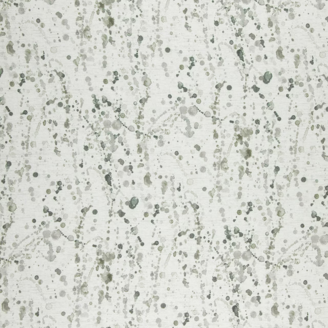 Pale taupe woven fabric with scattered grey-green flecks and fine texture