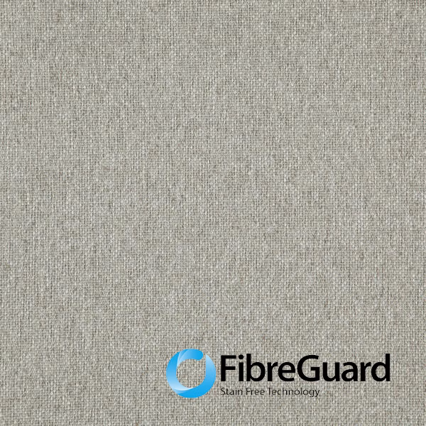 Close-up of Healy 12 Taupe’s fine grey-taupe woven texture