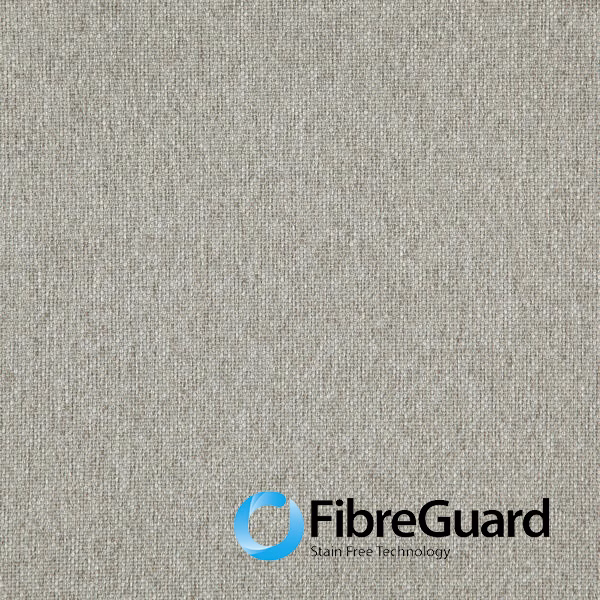 Close-up of Healy 12 Taupe’s fine grey-taupe woven texture