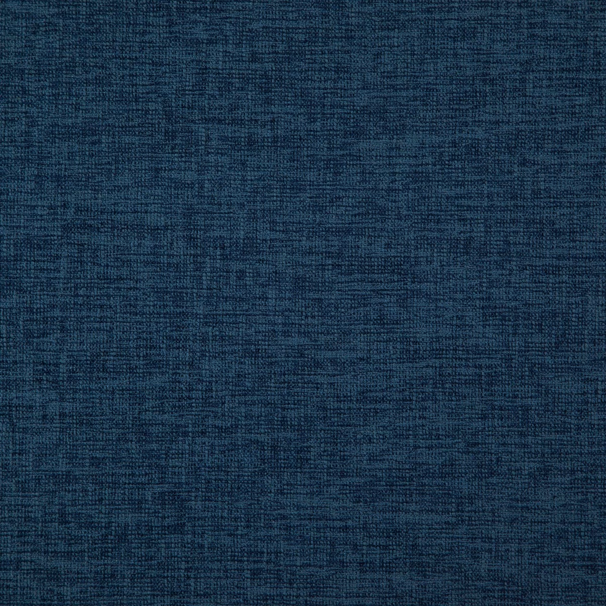 Deep indigo woven textile with fine crosshatched texture and subtle tonal variation