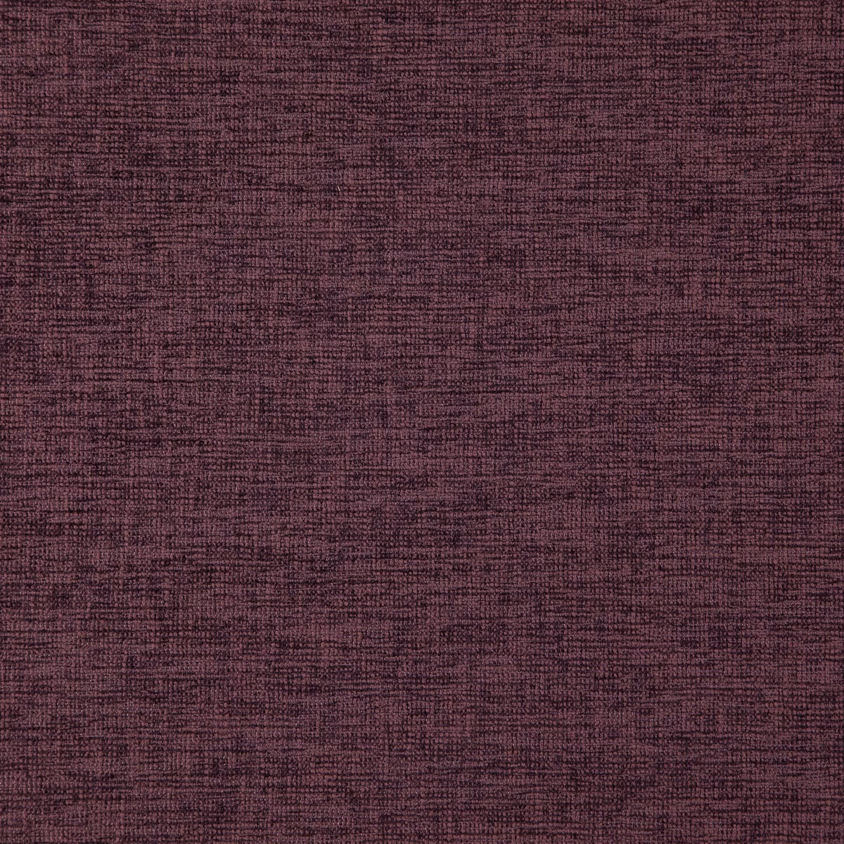 Deep raisin-plum woven fabric with fine, irregular striated texture