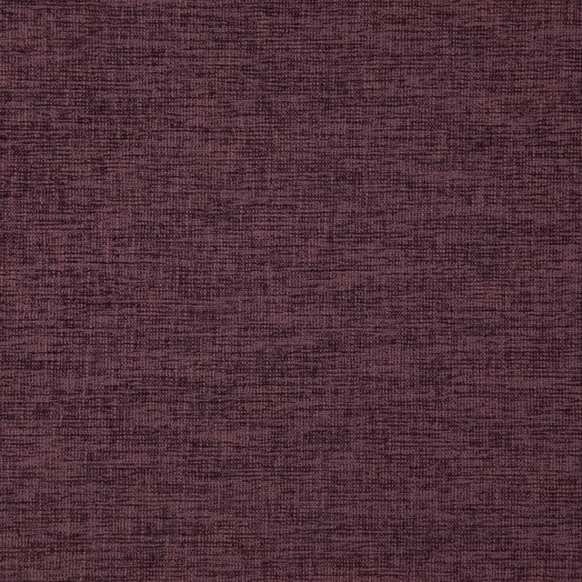 Deep raisin-plum woven fabric with fine, irregular striated texture