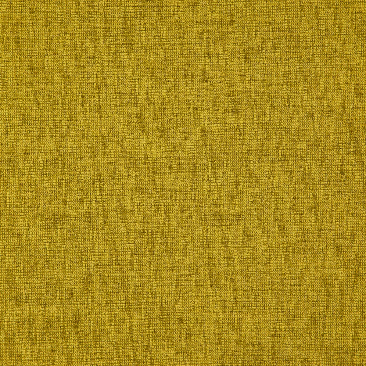 Close view of citrus-mustard yellow fabric with a fine, irregular woven texture