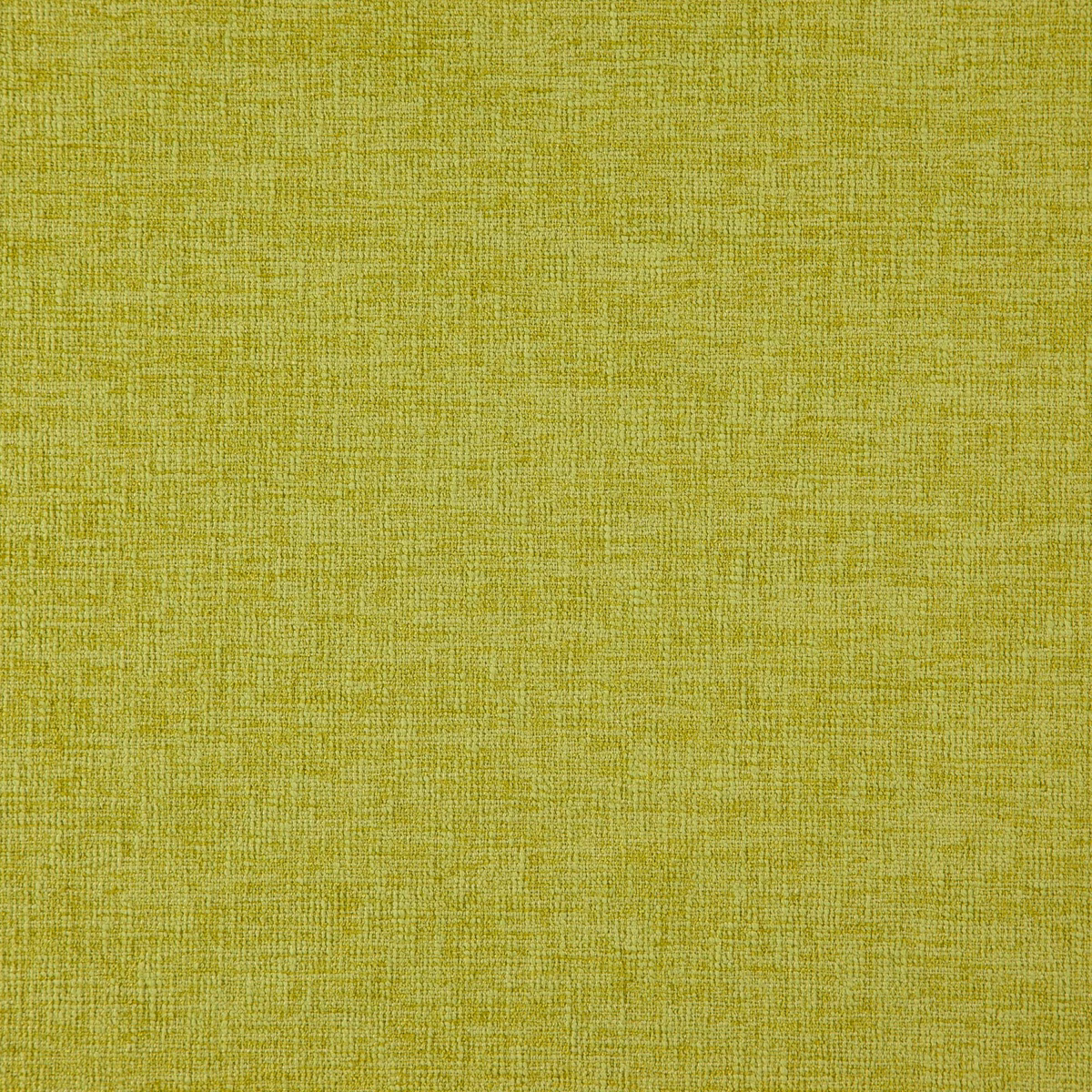 Close-up of lime-peridot plain weave with fine crosshatched texture