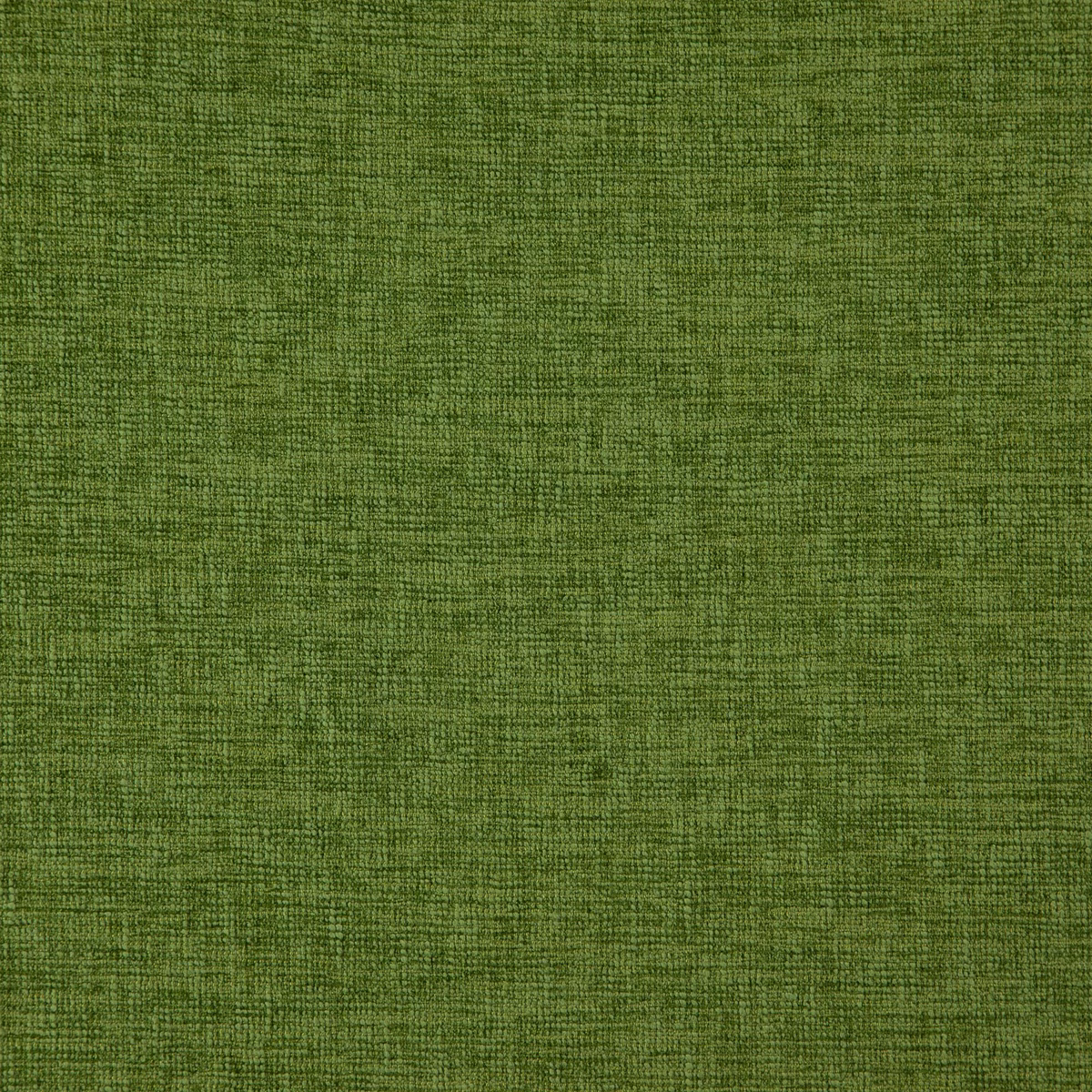 Mossy green Hillbank textile showing a close, subtly crosshatched woven surface