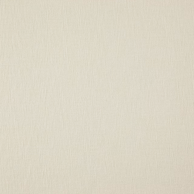 Warm ivory fabric with fine vertical striations and a softly textured woven surface