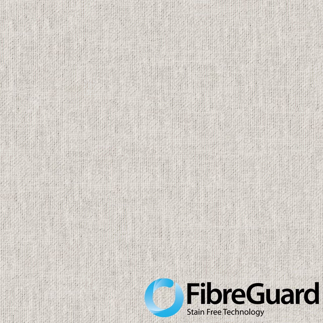 Pale flax-beige plain weave with fine slub texture and soft tonal flecks