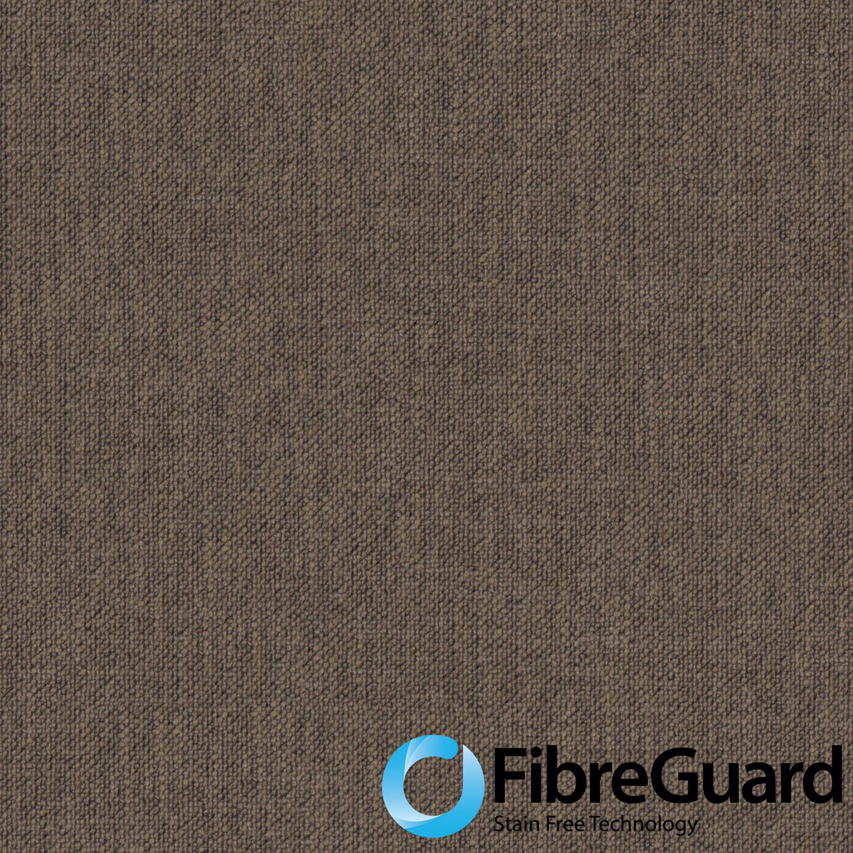 Deep taupe-brown Hutton II textile showing a fine, tightly woven surface