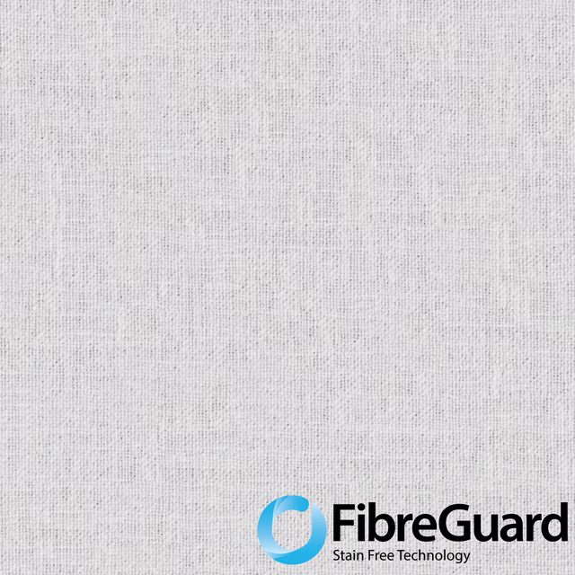 Pale silver-grey Hutton II fabric with a fine, softly crosshatched woven texture