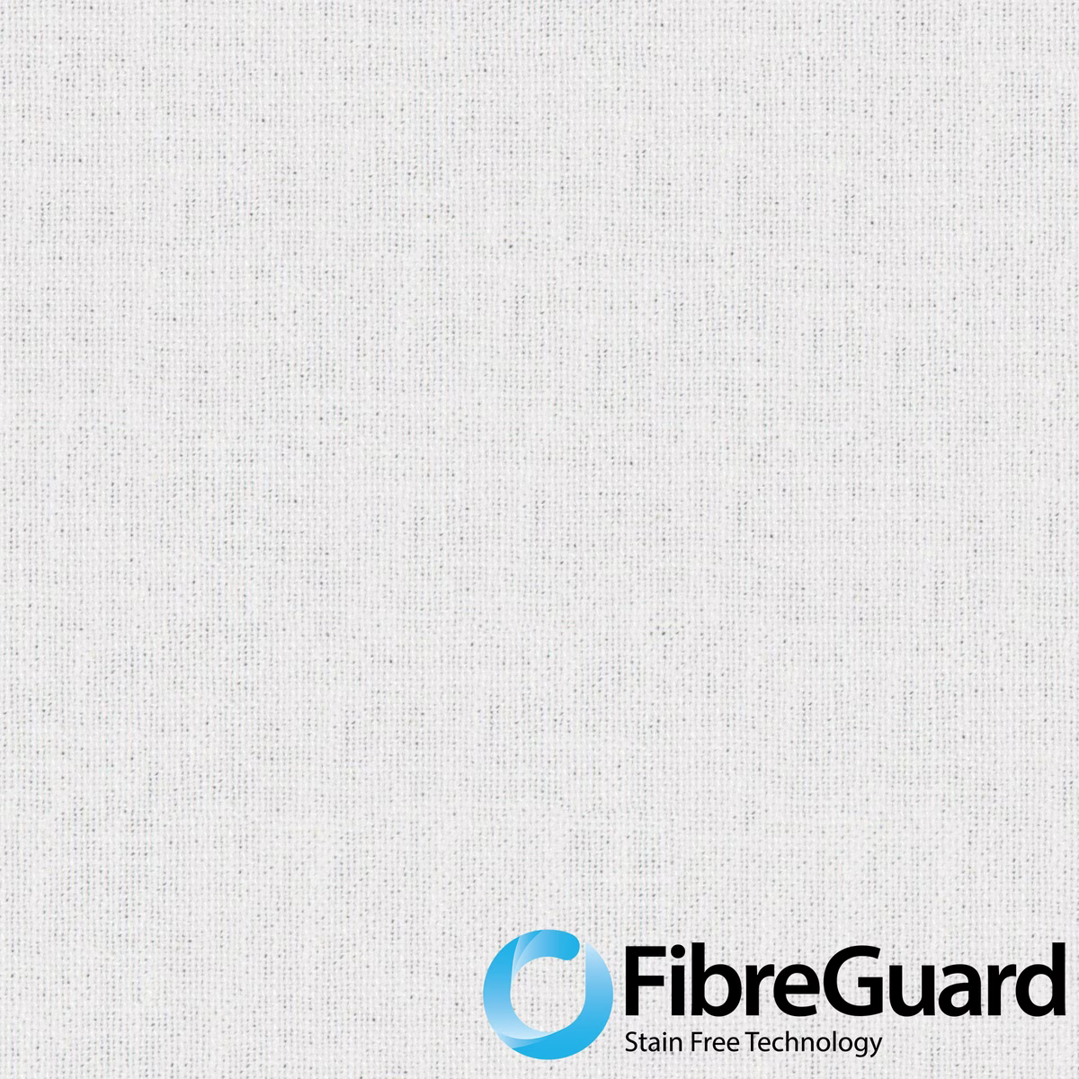 Close view of 43 Snow’s snowy-white fine weave with subtle grey vertical flecks