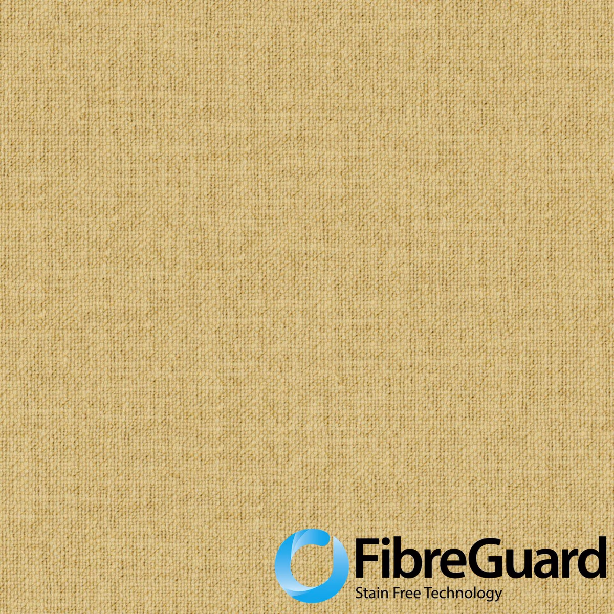Close-up of warm honey-gold fabric with a fine, even plain weave