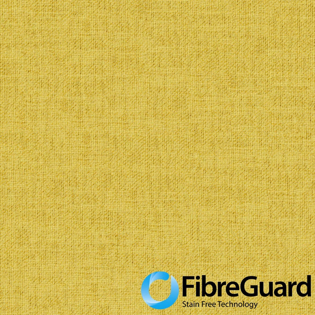Warm mimosa yellow fabric with a fine, even woven texture