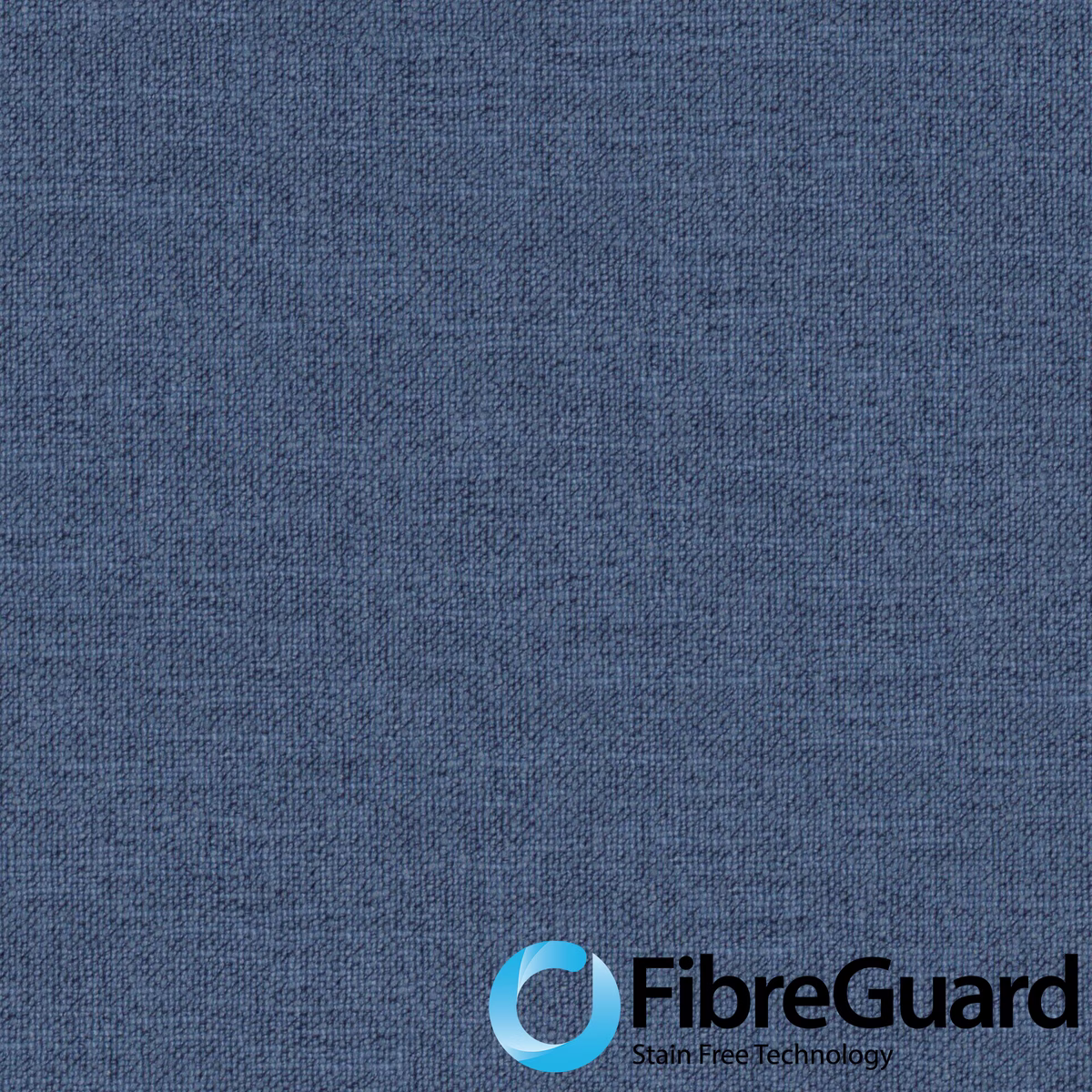 Muted slate-blue plain weave with fine crosshatch texture in 54 Captain
