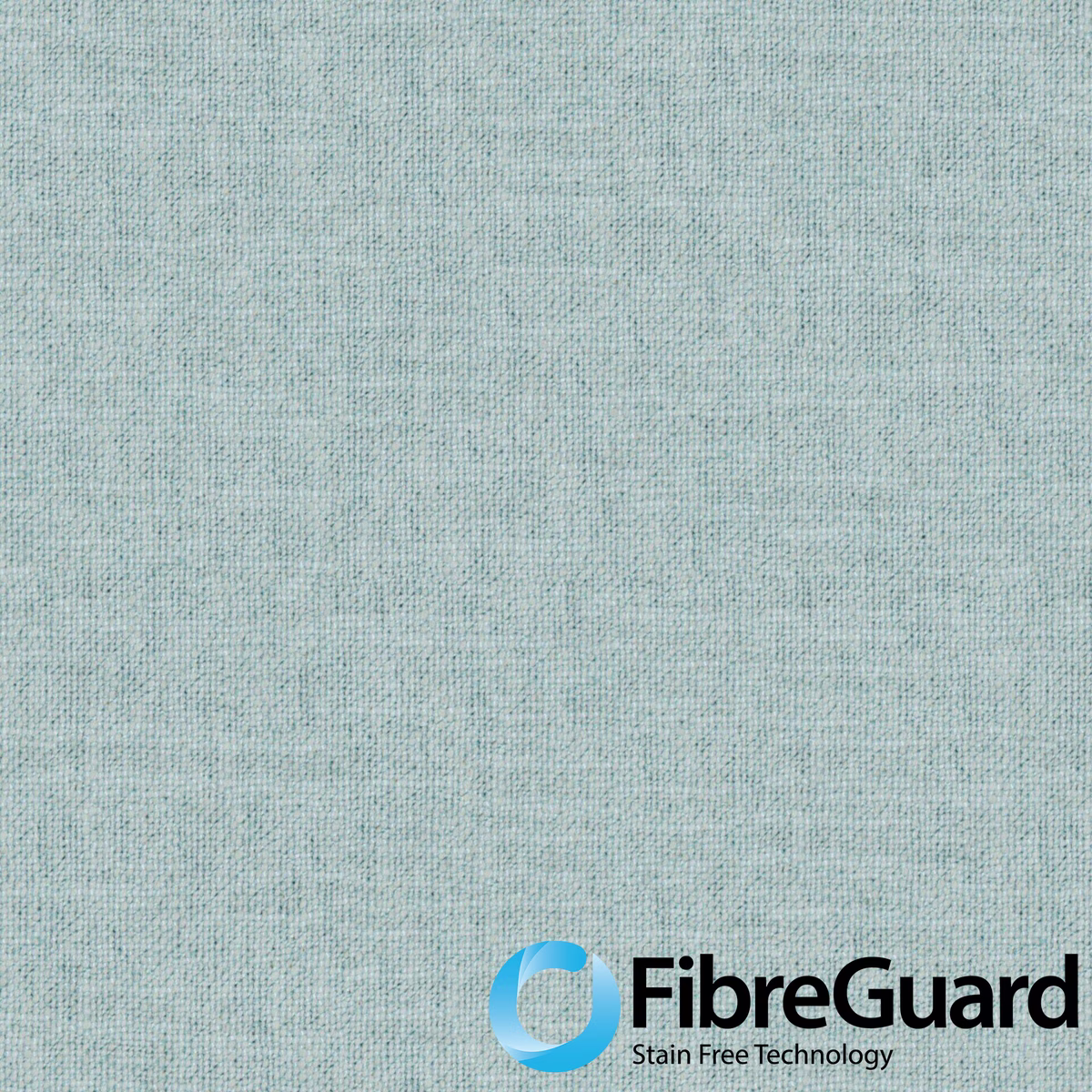 Pale blue-teal Hutton II fabric with a fine, softly mottled woven texture