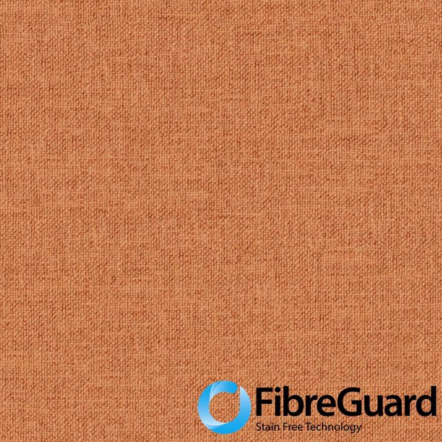 Warm ginger woven textile with fine nubby crosshatch texture and tonal variation