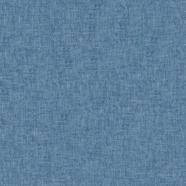 Fine woven swatch in muted denim blue with subtle pale and dark tonal flecks