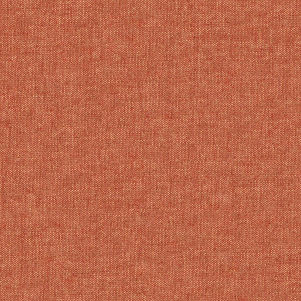 Warm pumpkin-orange woven fabric showing a fine tactile grid texture and subtle tonal variation