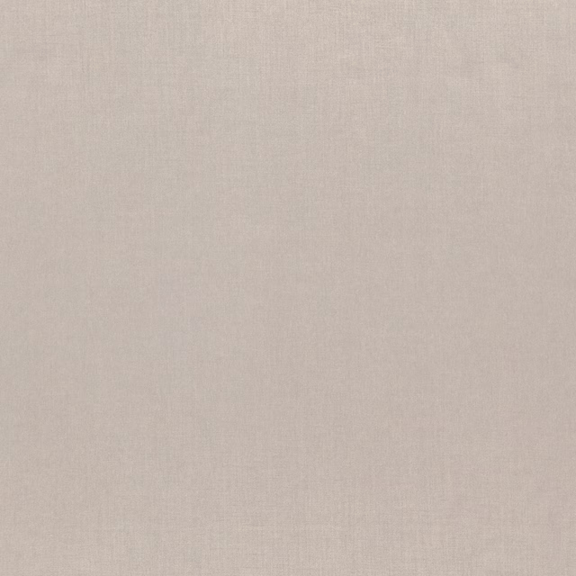 Close-up of pale greige taupe Tinsel fabric showing a fine, softly crosshatched weave.