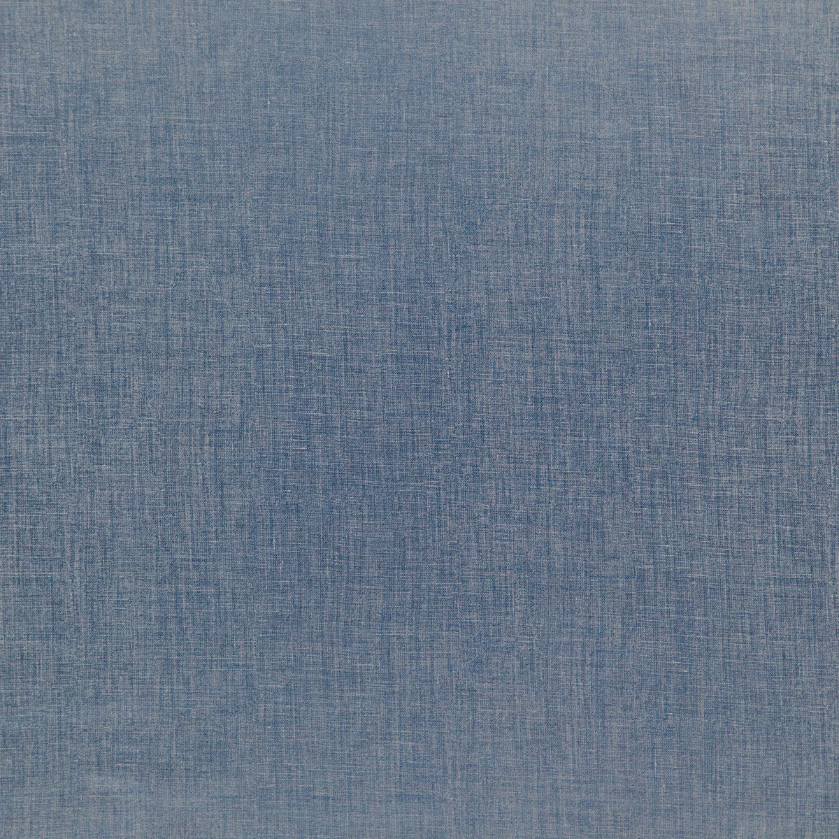 Muted blue-grey Isidora fabric with a fine, softly crosshatched woven texture