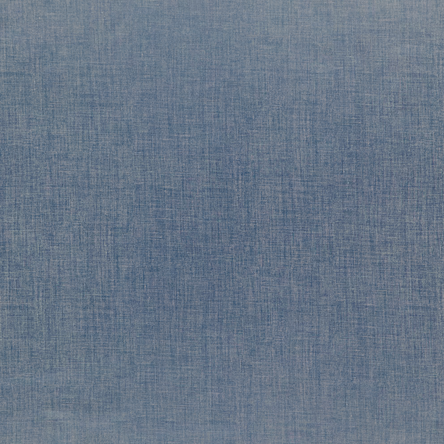 Muted blue-grey Isidora fabric with a fine, softly crosshatched woven texture
