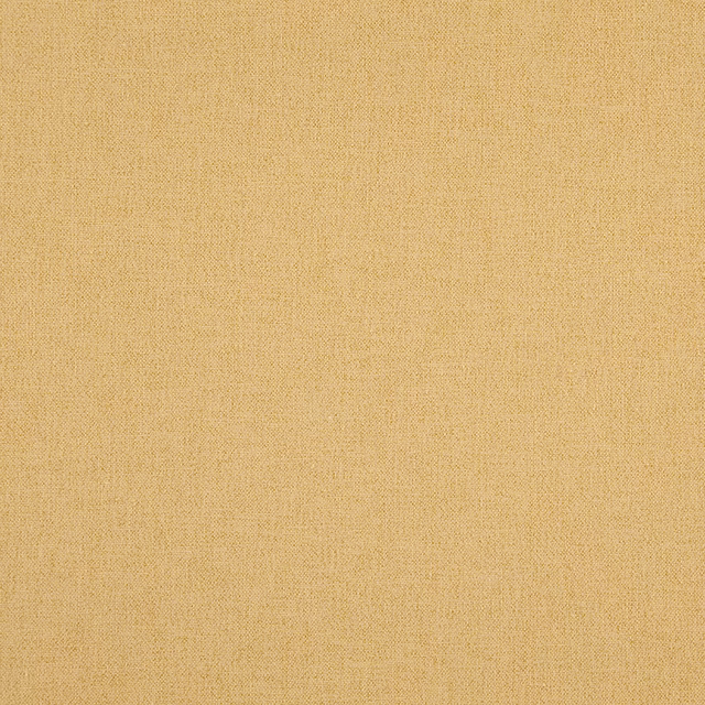 Close-up of warm honey-gold fabric with a fine mottled plain weave
