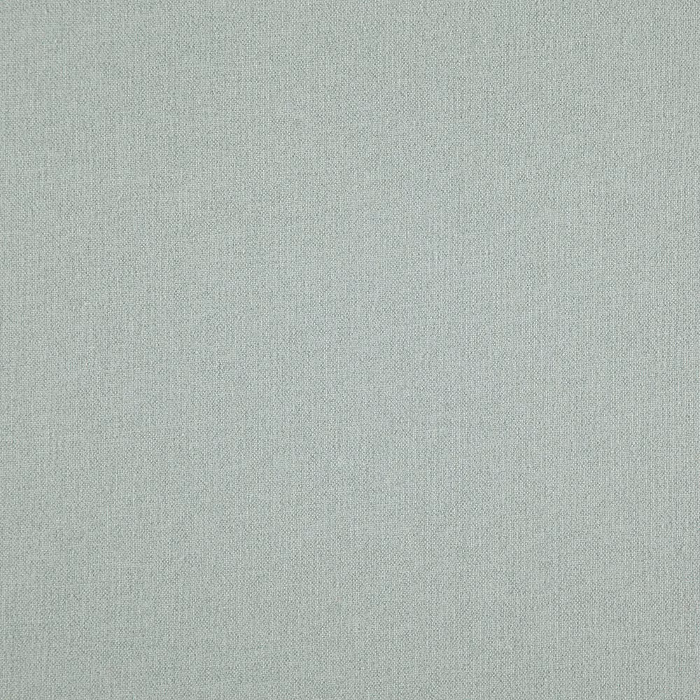 Pale blue-grey Isla fabric with a fine, softly green plain weave