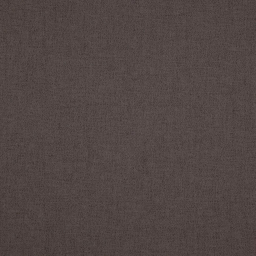 Deep taupe-brown Isla fabric with a fine, softly mottled woven texture