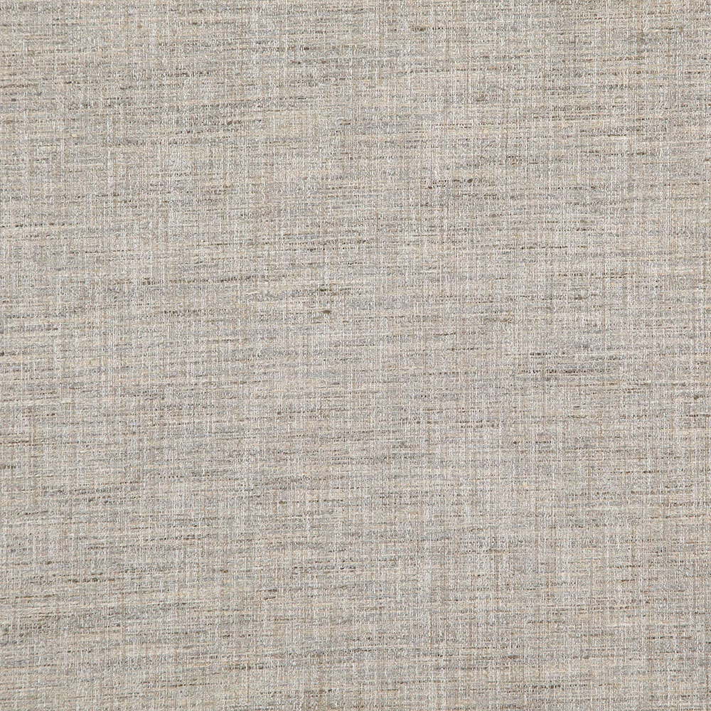 Pale greige woven swatch with fine horizontal and vertical crosshatch texture