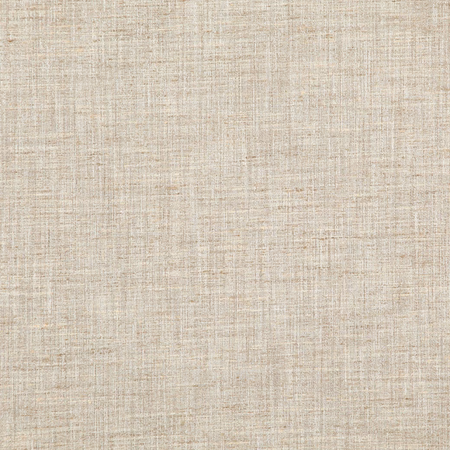 Pale wheat beige woven swatch with fine tan crosshatch and subtle slubbing