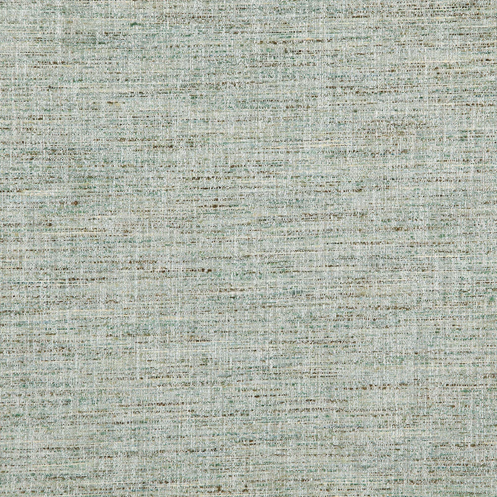 Pale sage-green woven textile with fine horizontal slubs and softly mottled texture