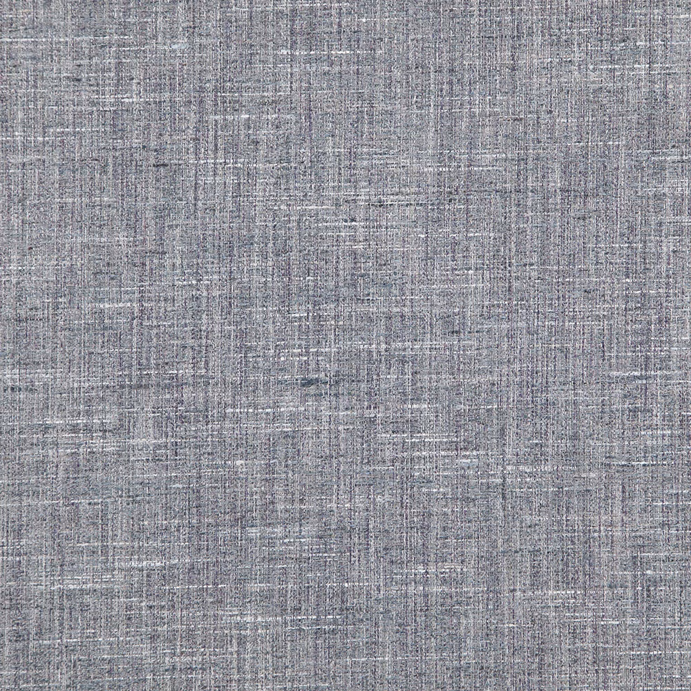 Cool shale-grey woven textile with fine crosshatched slub texture