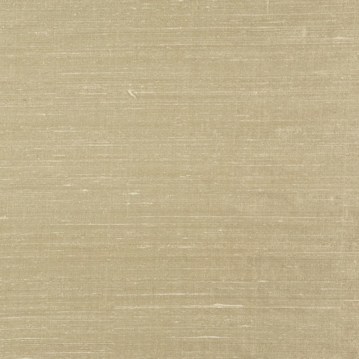 Warm wheat textile with fine horizontal slub texture and pale striations