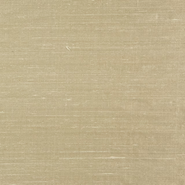 Warm wheat textile with fine horizontal slub texture and pale striations