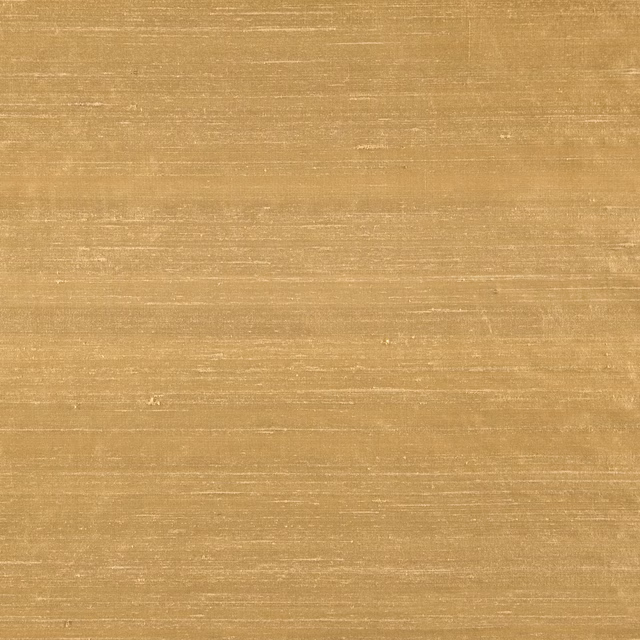 Warm fall-leaf gold textile with fine horizontal slub lines and a soft sheen