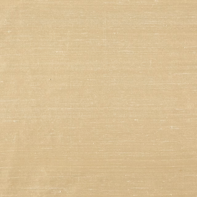 Warm almond beige textile with fine horizontal slubbing and a soft reflective sheen