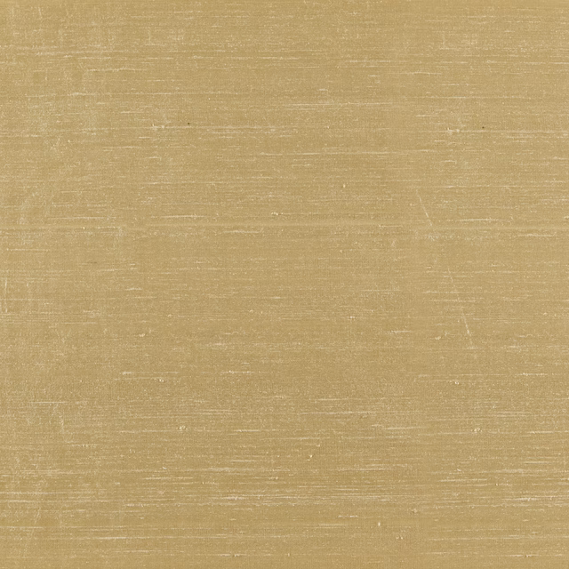 Muted antique-gold silk surface with fine horizontal slub texture and soft sheen