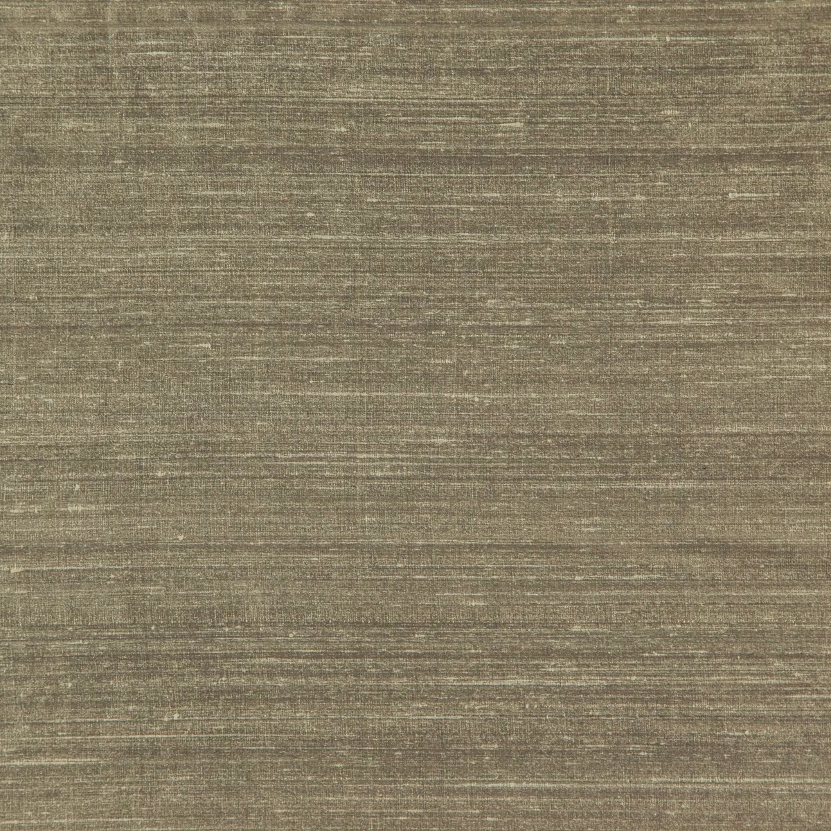 Mossy taupe-brown textile with fine horizontal striations and a muted sheen