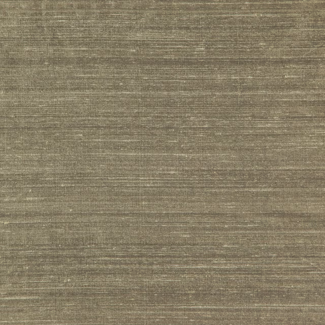 Mossy taupe-brown textile with fine horizontal striations and a muted sheen