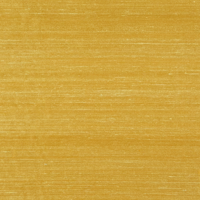 Warm sunshine-gold textile with fine horizontal striations and softly reflective texture
