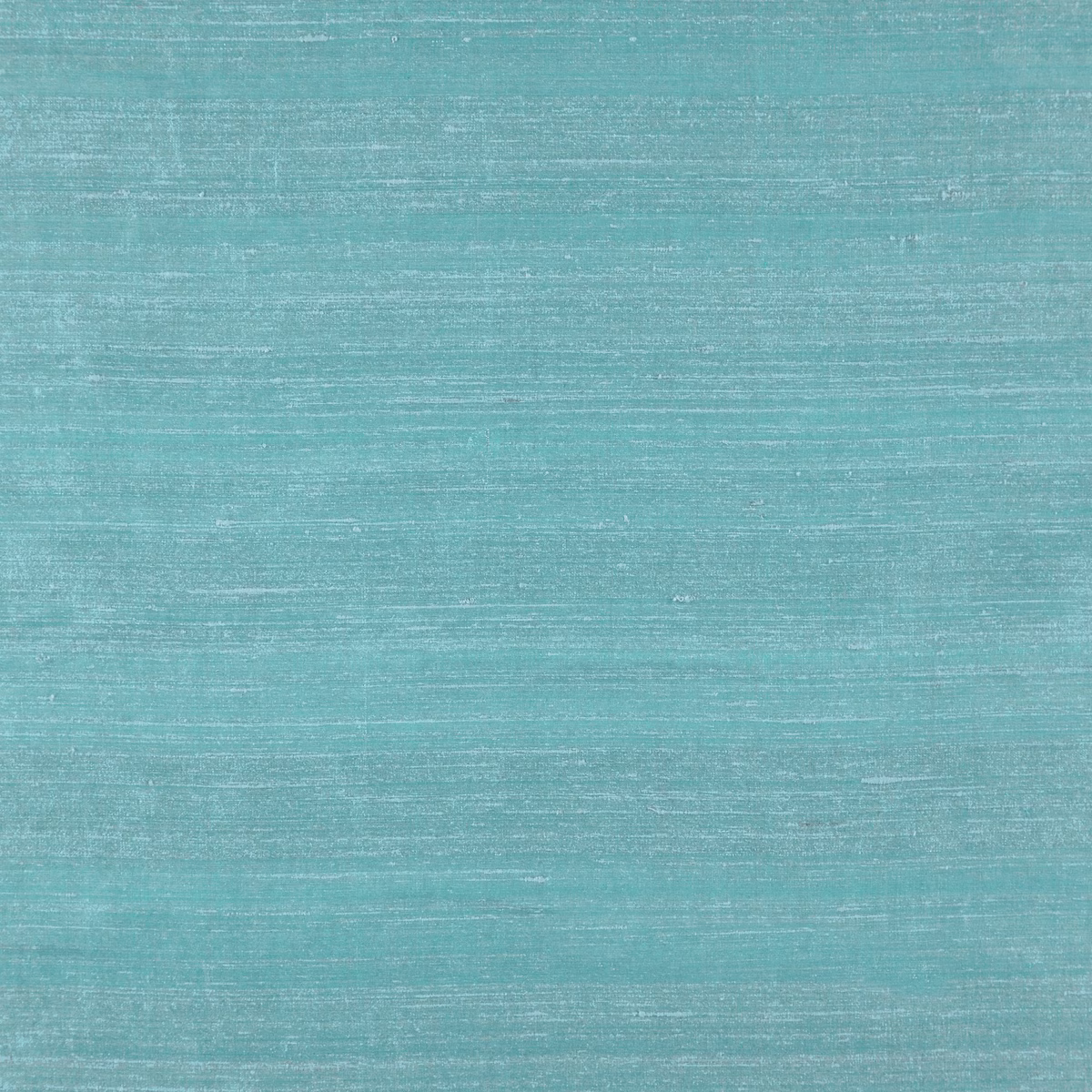 Close-up of 103 Sky fabric in muted aqua teal with fine horizontal striations