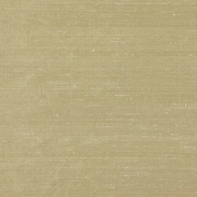 Muted pistachio-green textile with fine horizontal slub and softly lustrous texture