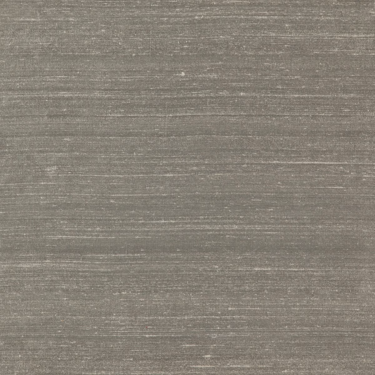 Cool platinum-grey fabric with fine horizontal striations and softly lustrous texture