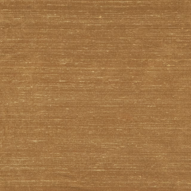 Warm brass-gold textile with fine horizontal slub texture and soft sheen