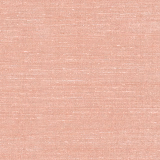 Blush-pink textile with fine pale horizontal slub texture and soft lustrous surface