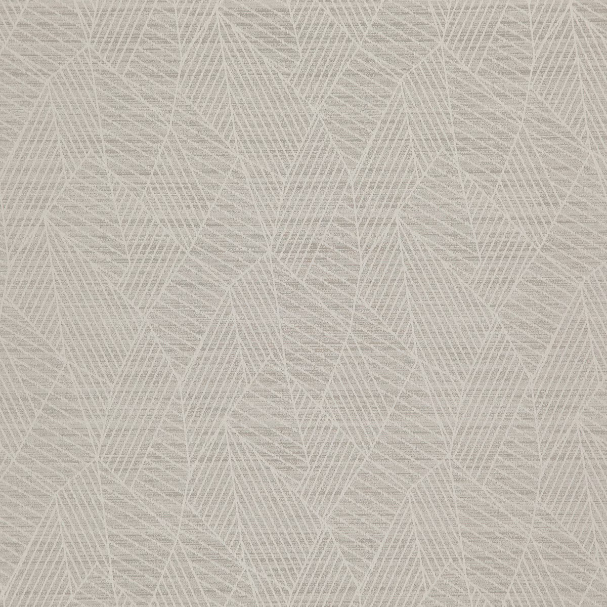Cement-grey fabric with overlapping fine linear leaf motifs in a pale woven texture