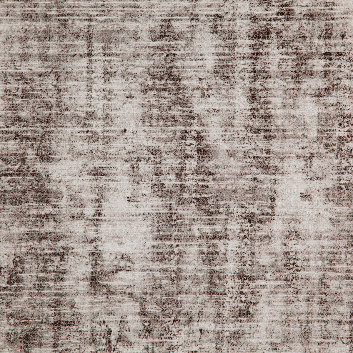 Pale seashell beige fabric with distressed taupe-brown horizontal woven texture