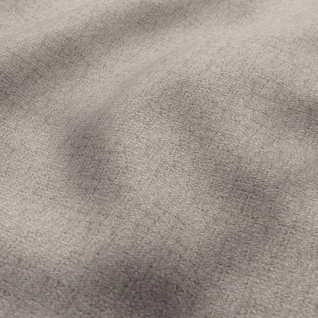 Mottled warm taupe-grey fabric with a softly brushed, fine woven surface