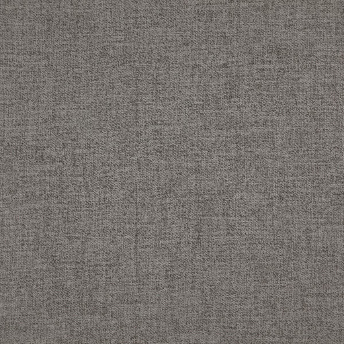 Close-up of pebble-grey woven fabric with a fine, softly mottled texture